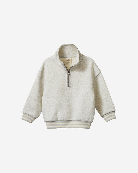 CAMPER SWEATSHIRT - LIGHT GREY MARL