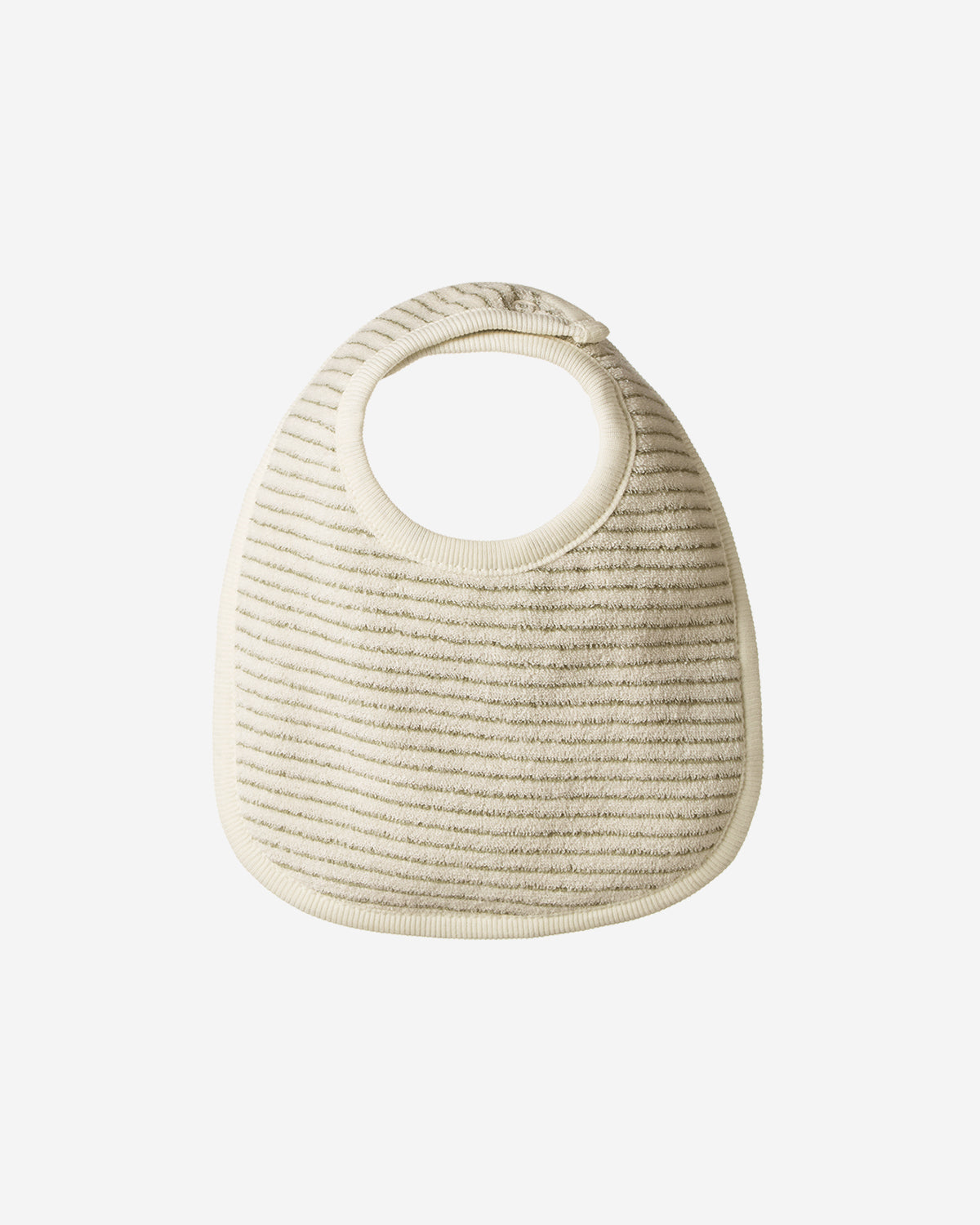 DRIBBLE BIBS 3 PACK-NETTLE PINSTRIPE/NATURAL/NETTLE