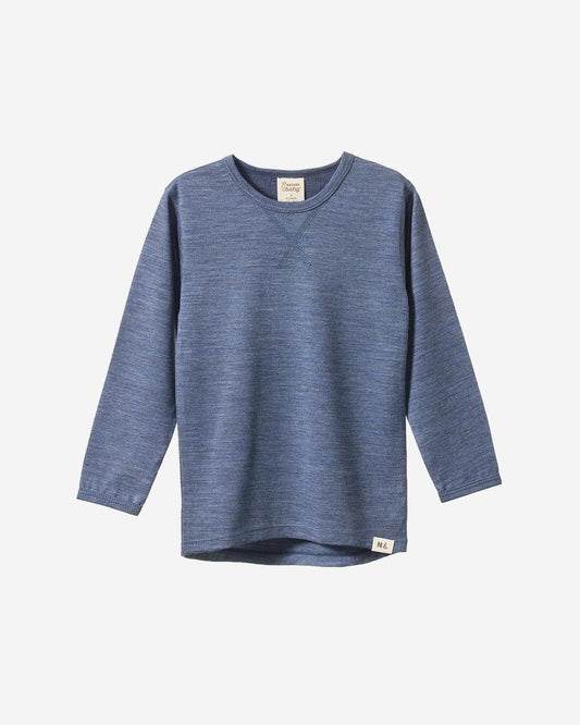 ESSENTIAL TEE - VINTAGE INDIGO MARL