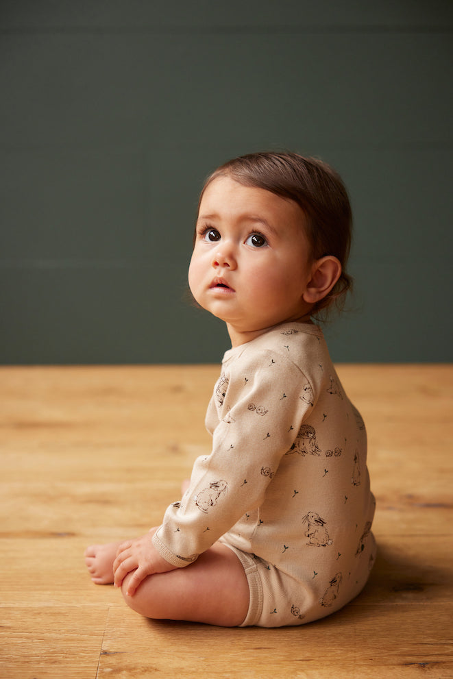 LONG SLEEVE BODYSUIT - FOREST FRIENDS