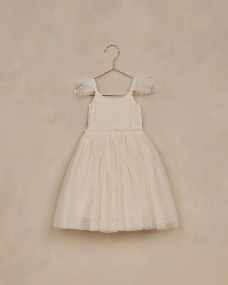 POPPY DRESS - IVORY