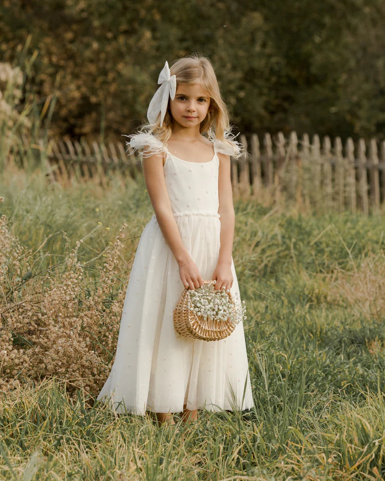 POPPY DRESS - IVORY