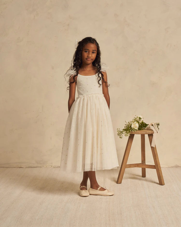 POPPY DRESS - IVORY