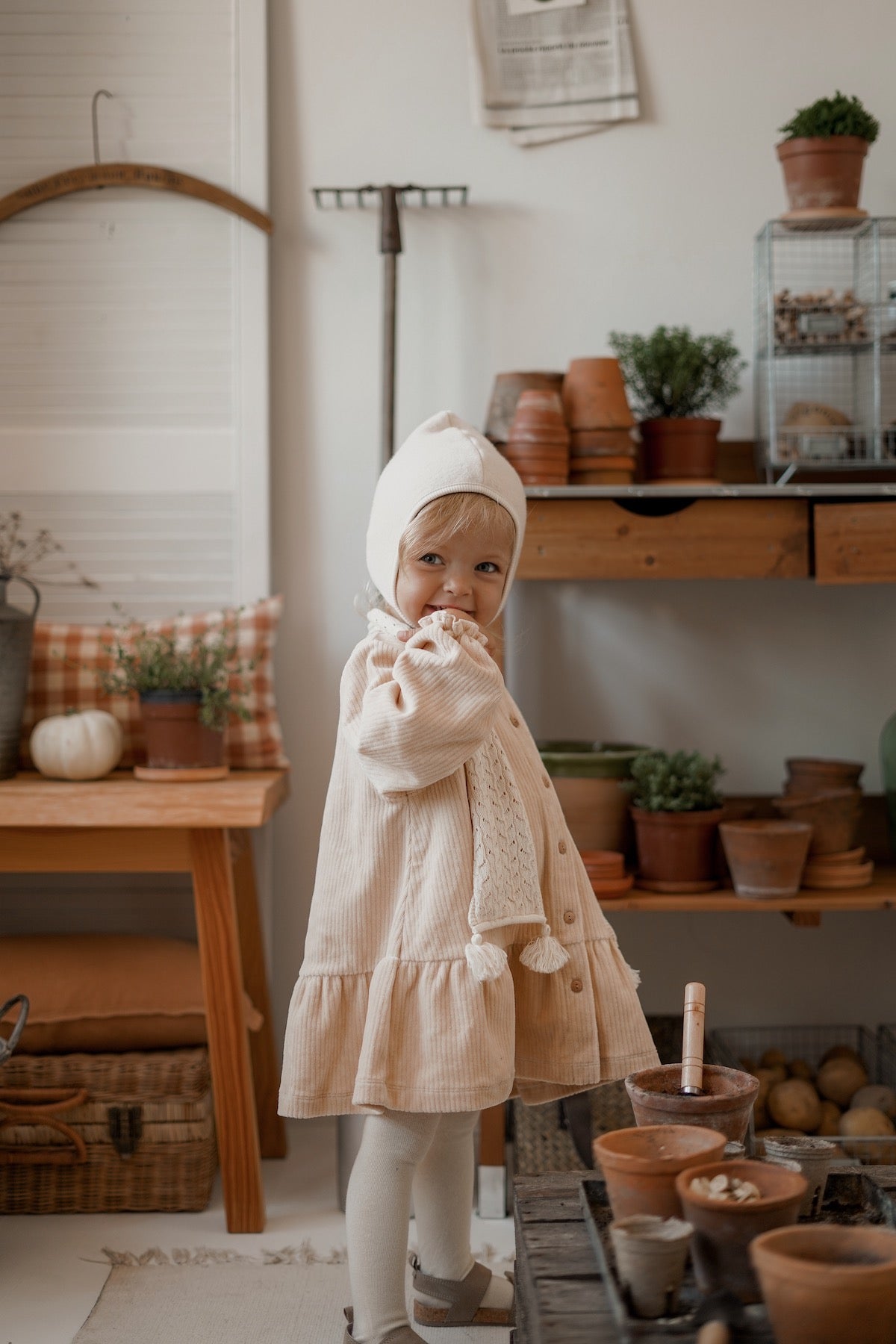 ALMOND PICNIC DRESS