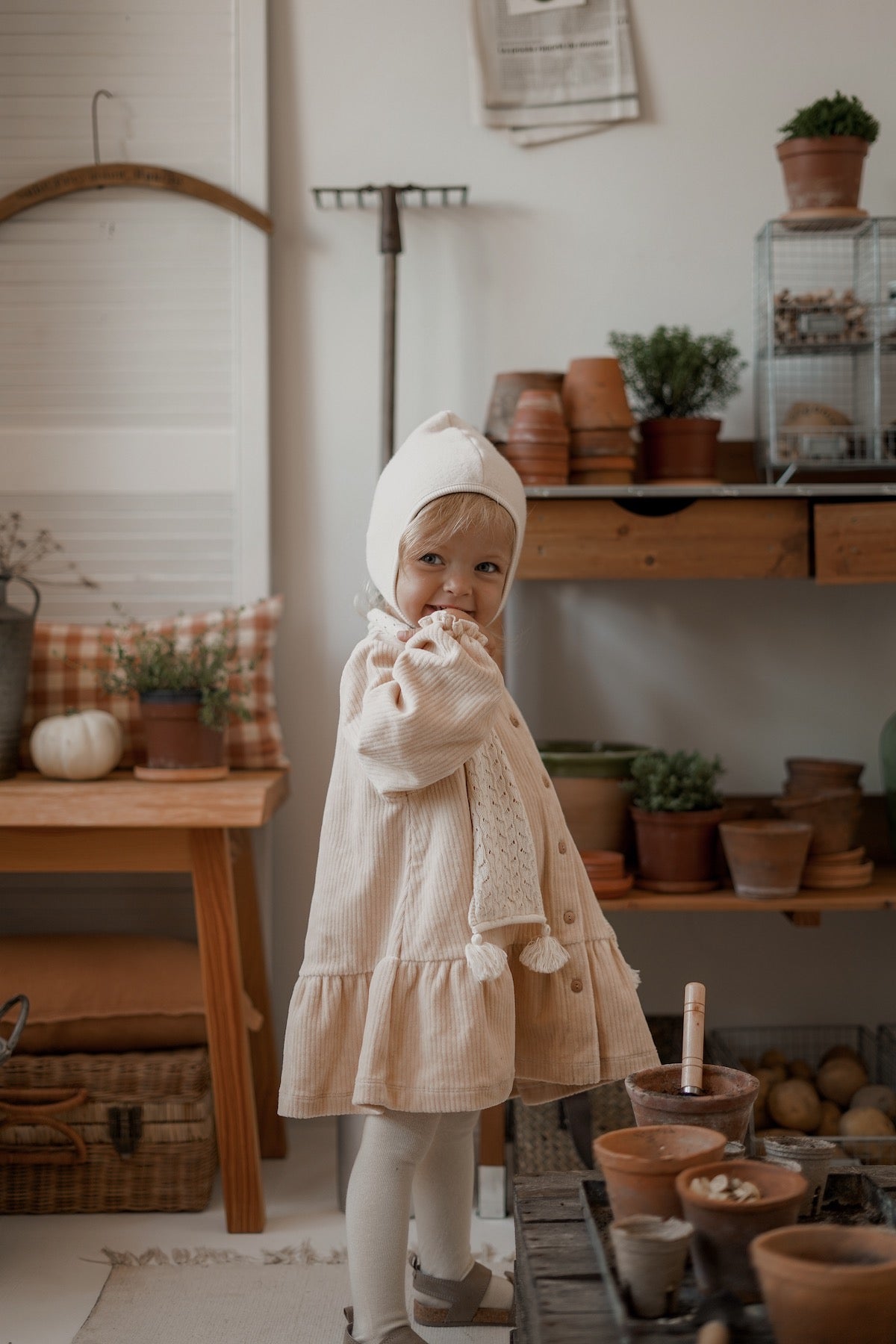 ALMOND PICNIC DRESS