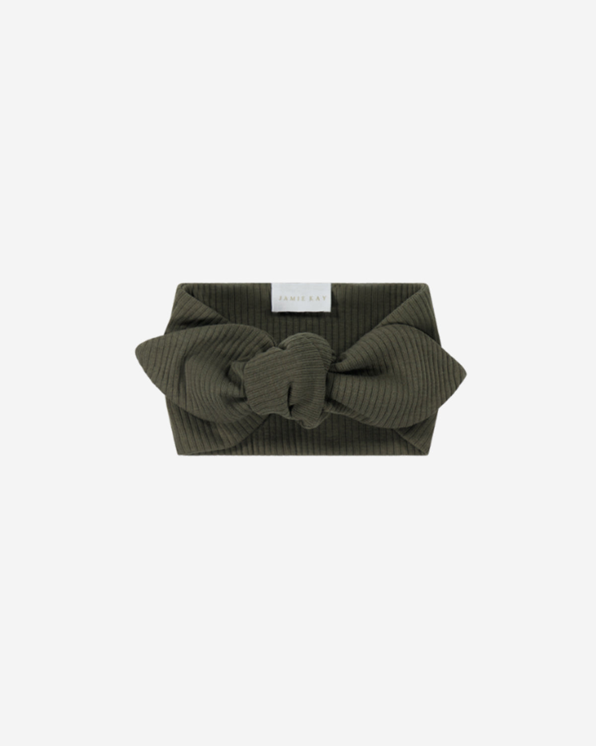 ORGANIC COTTON MODAL HEADBAND - OLIVE