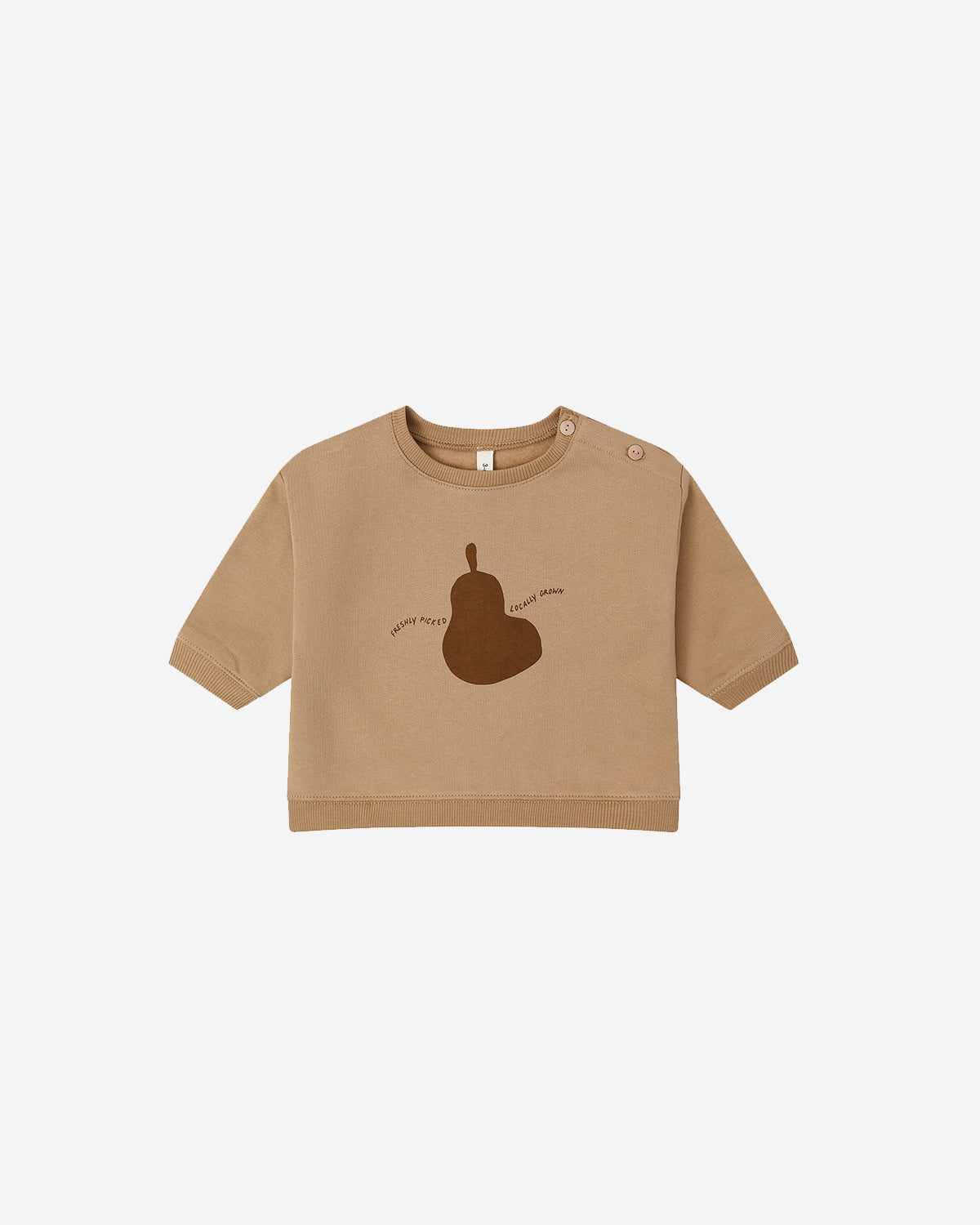 PEAR SLOGAN SWEATSHIRT