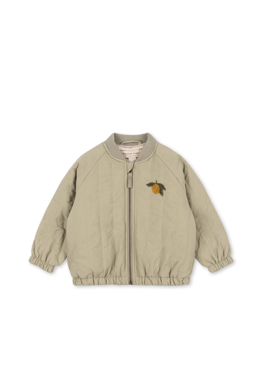 JUNO TERRY BOMBER JACKET - LAUREL OAK