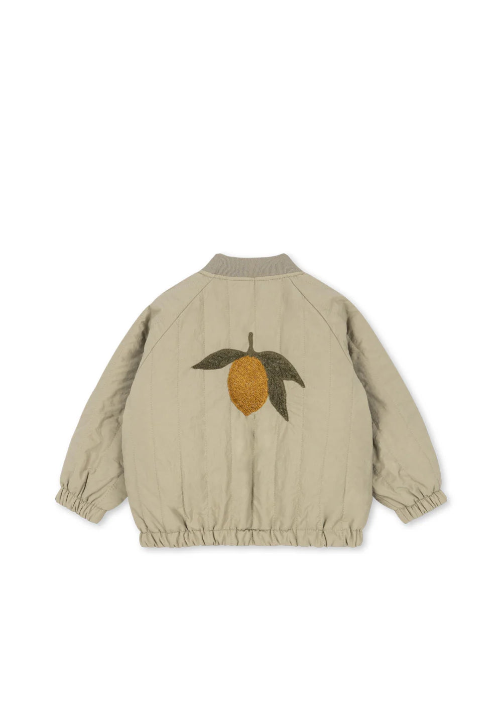 JUNO TERRY BOMBER JACKET - LAUREL OAK