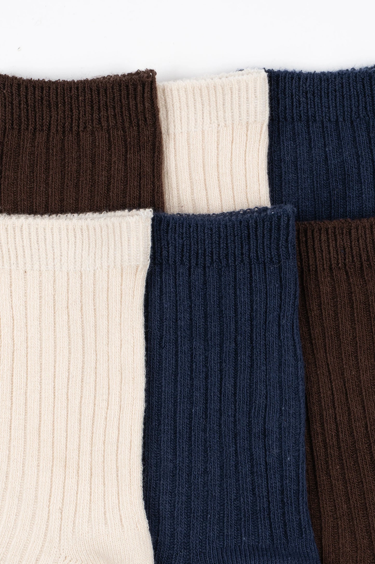 3 PACK RIB SOCKS