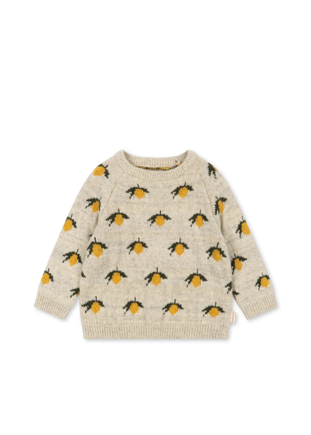 BELOU KNIT SWEATER-LEMON