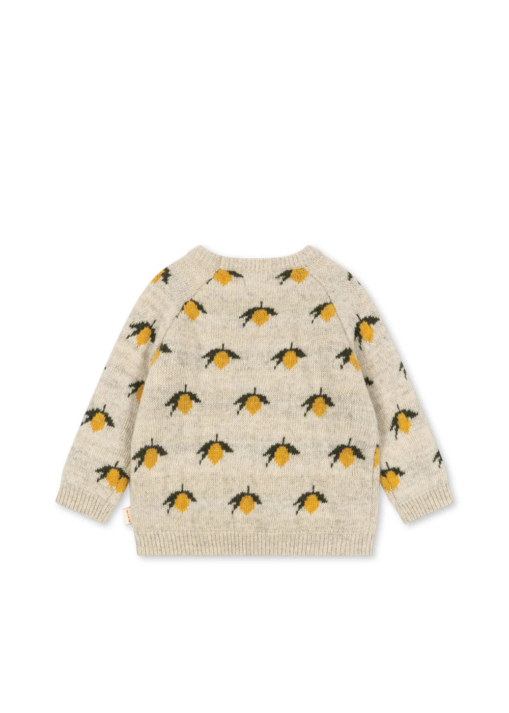 BELOU KNIT SWEATER-LEMON