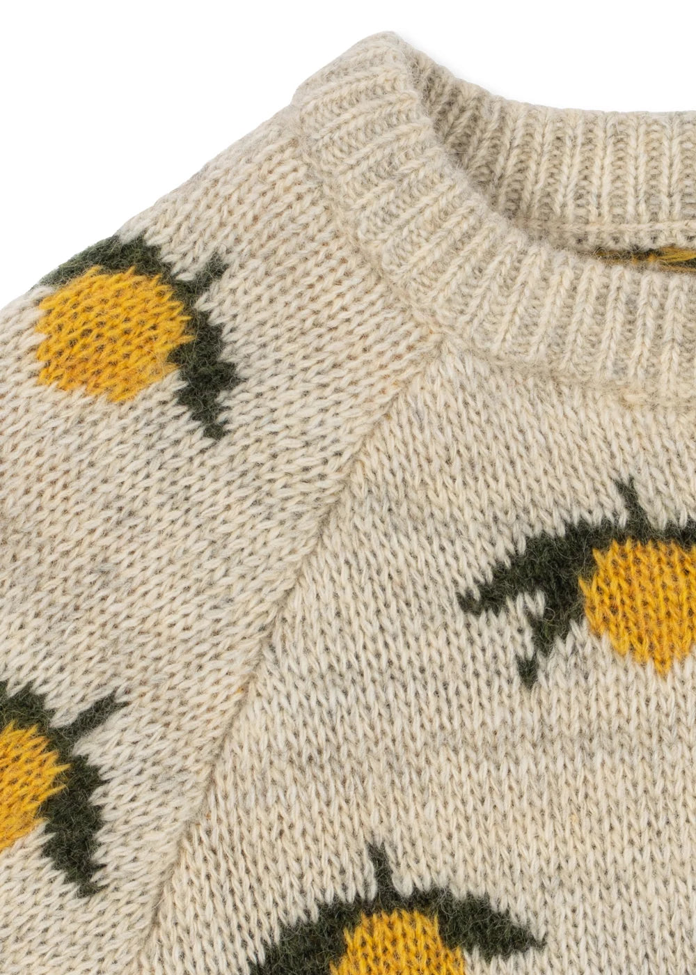 BELOU KNIT SWEATER-LEMON