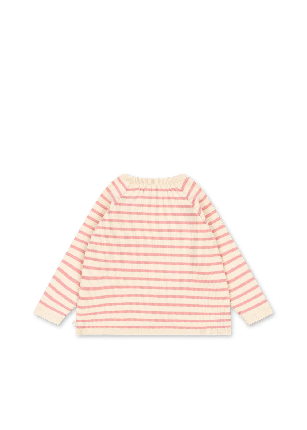 BUMA KNIT SWEATER - PEONY BUTTER STRIPE