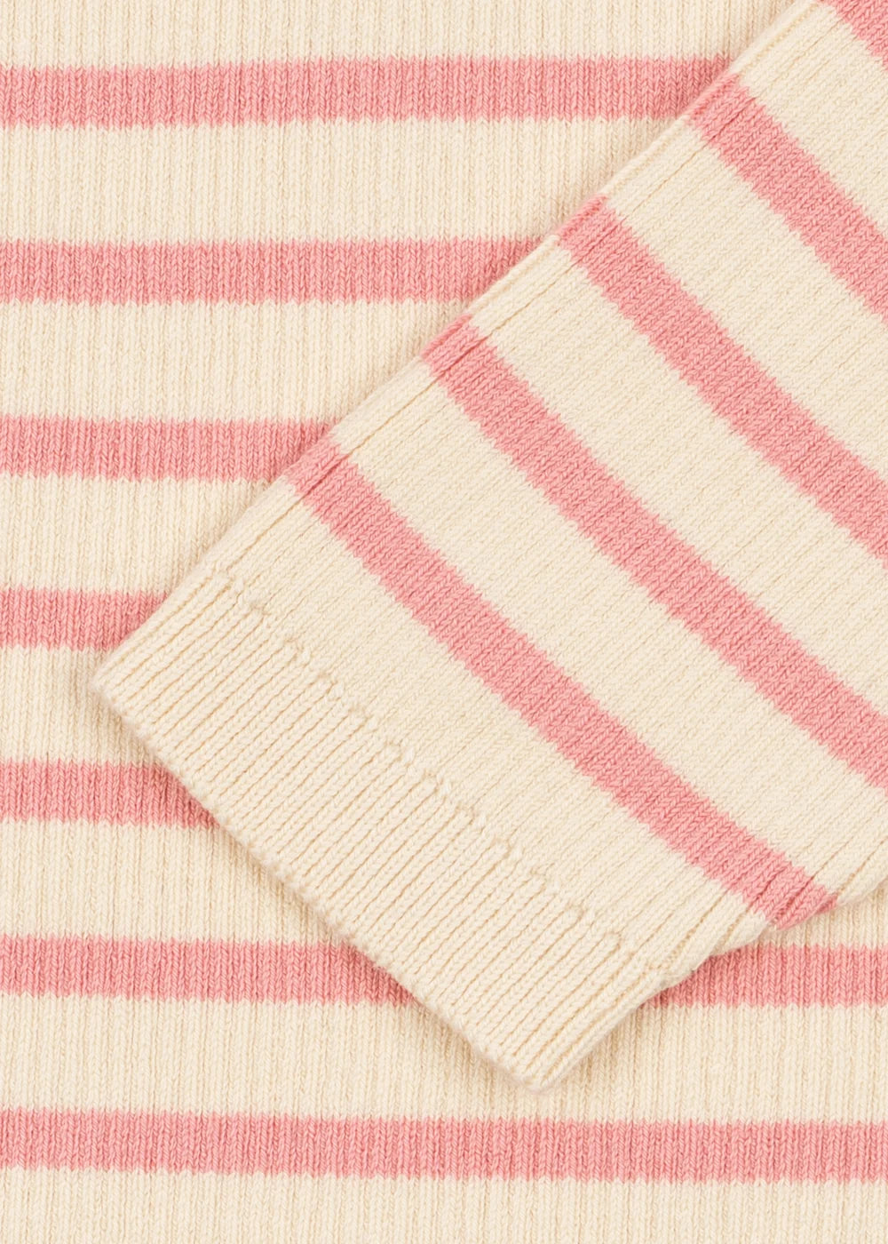 BUMA KNIT SWEATER - PEONY BUTTER STRIPE
