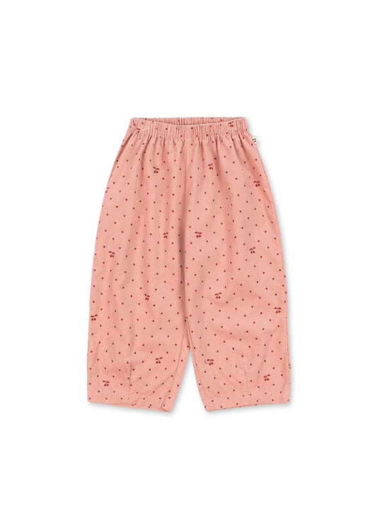 MARLO PANTS - CHERRY DOT SCARLET
