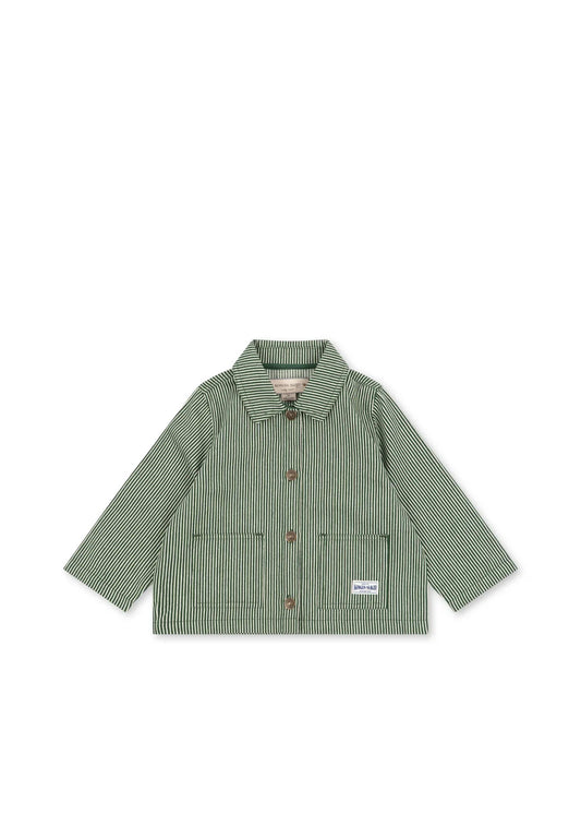 LUC SHIRTS GOT - MILK VERTE STRIPE J