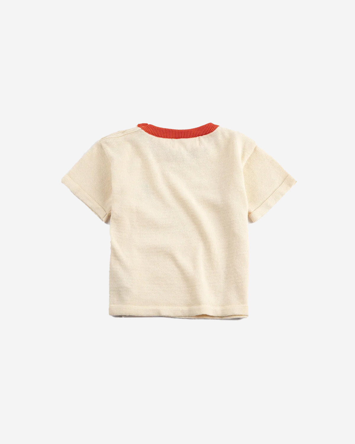PIXEL STRAWBERRY KNITTED TSHIRT