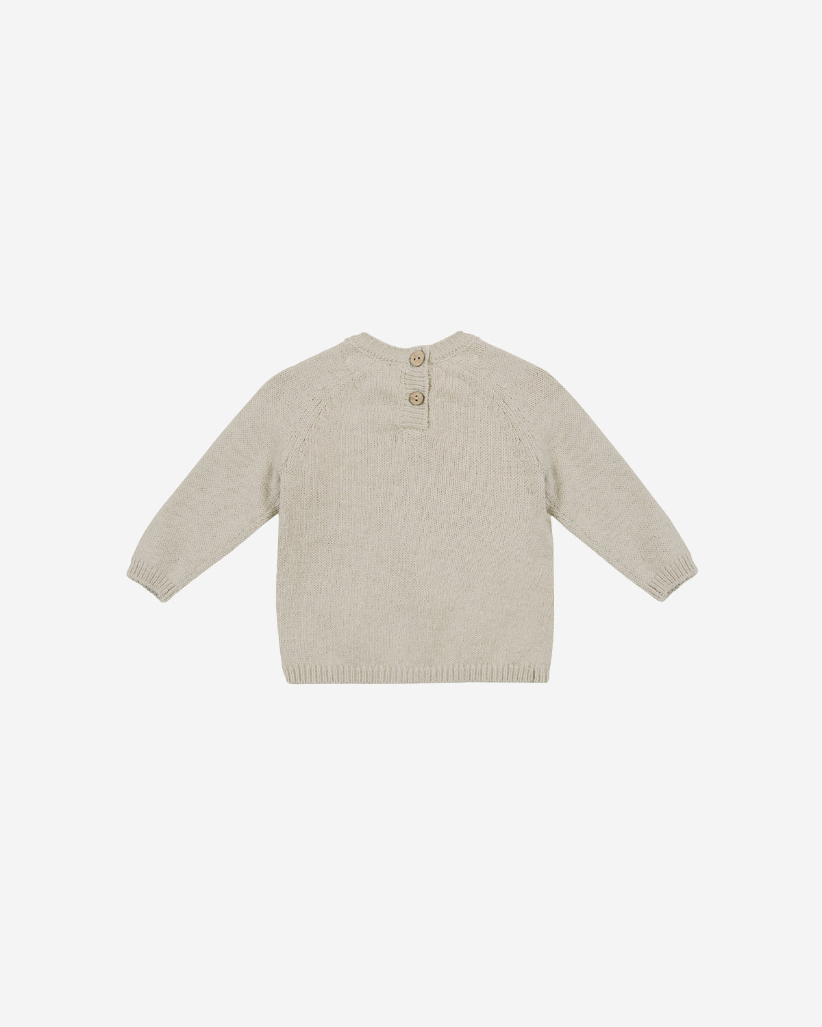 KNIT SWEATER - HEATHERED ASH