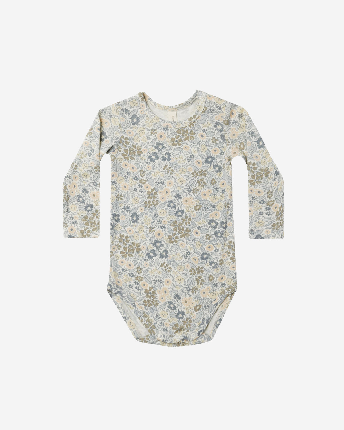 BAMBOO LONG SLEEVE BODYSUIT - WINTER GARDEN