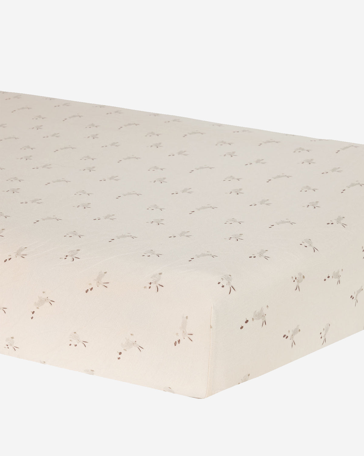 BAMBOO CRIB SHEET - BUNNIES