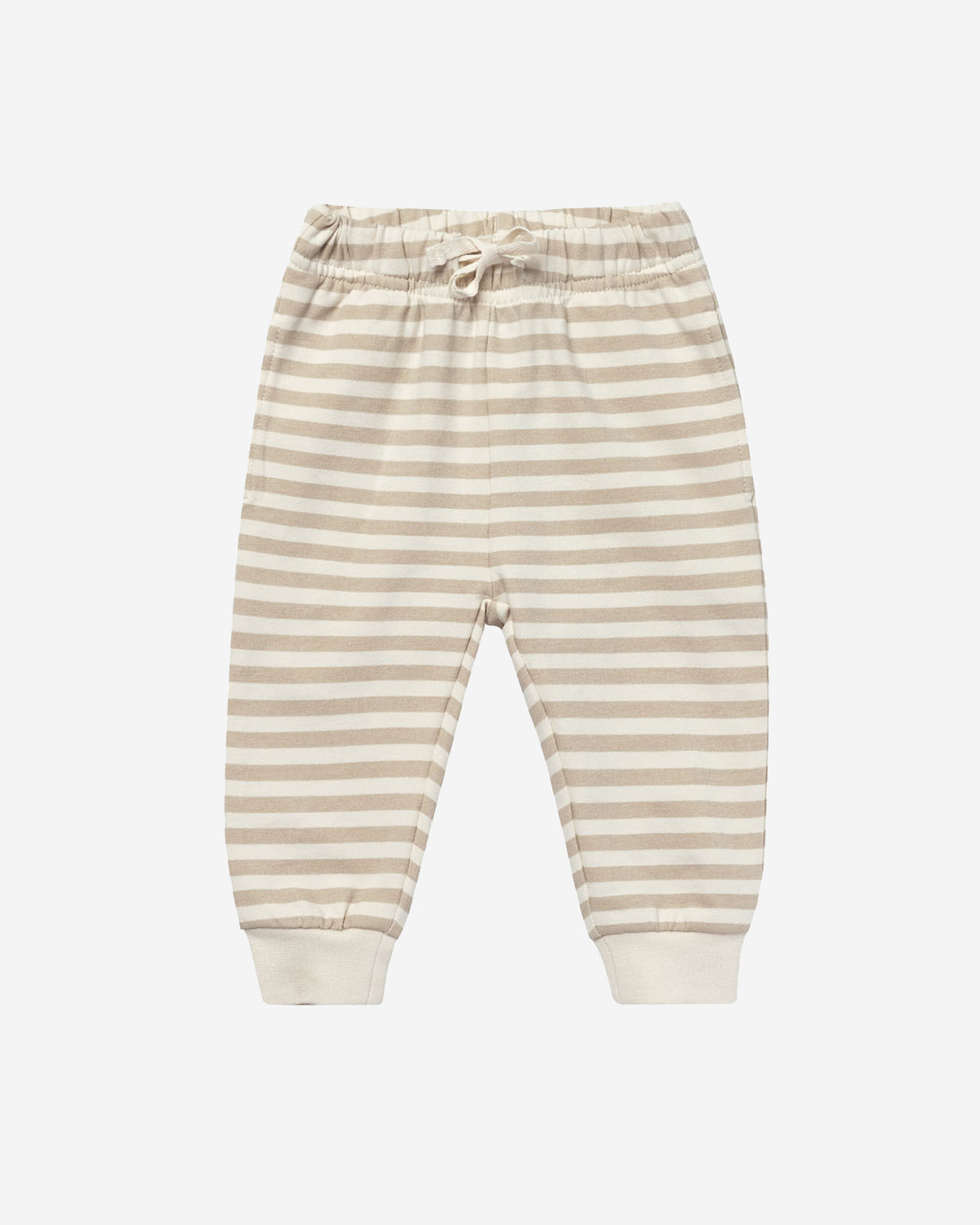 RELAXED FLEECE SWEATPANT - SAND STRIPE