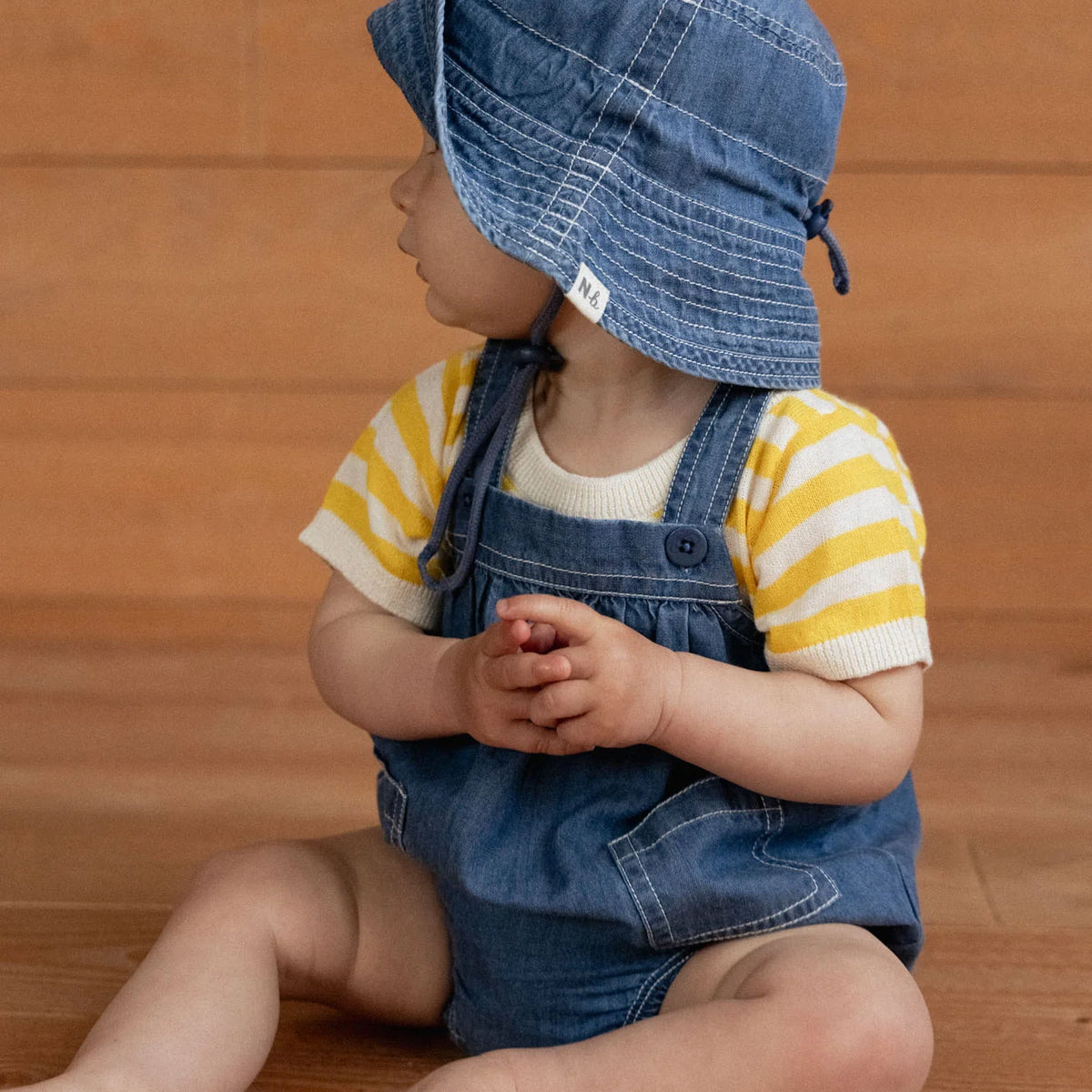 REN BODYSUIT - SUNNY SEA STRIPE
