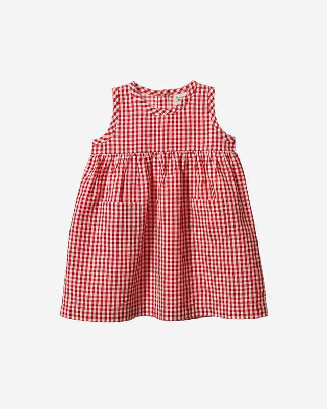 DOROTHY DRESS - RED GINGHAM
