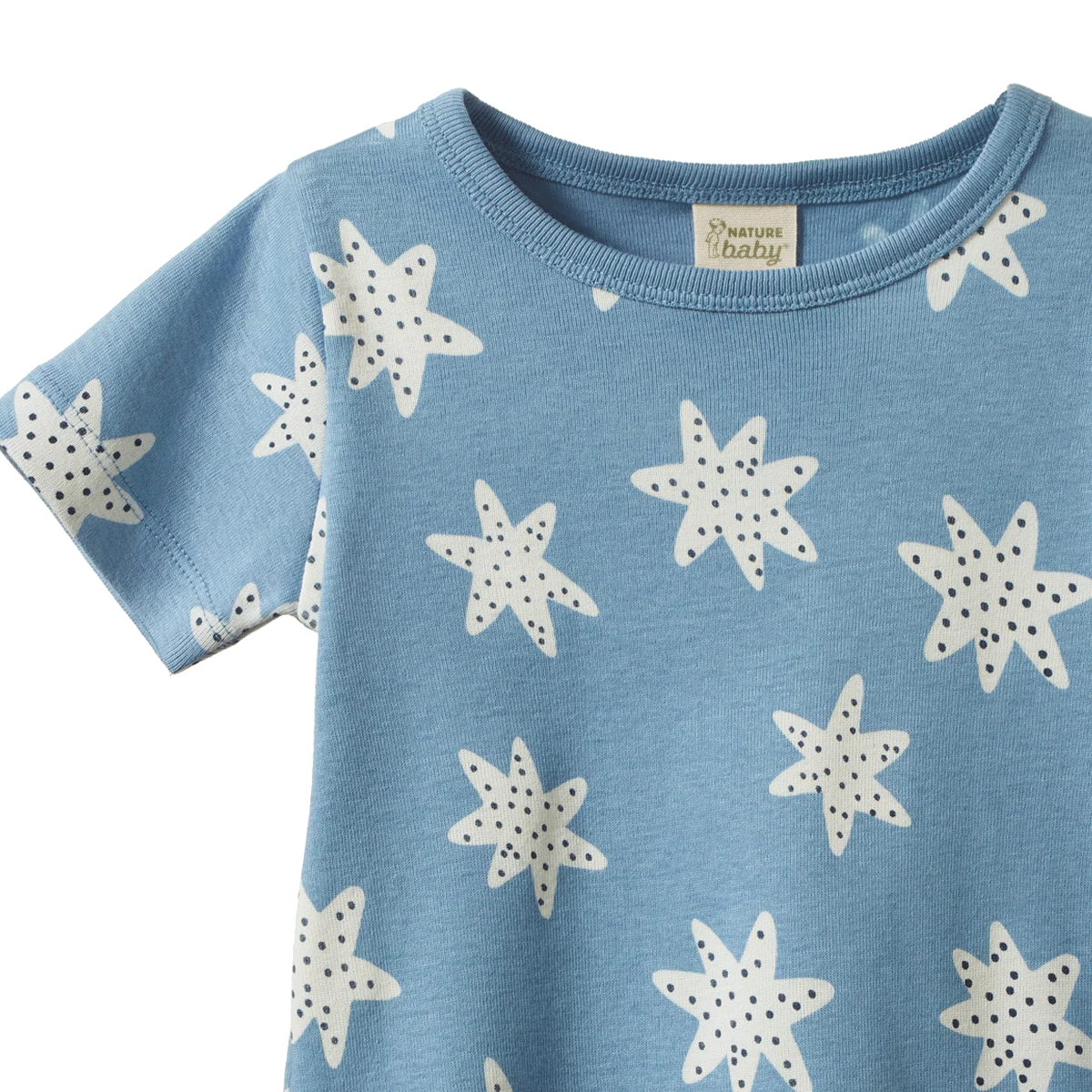RIVER TEE - SEA STARS PRINT