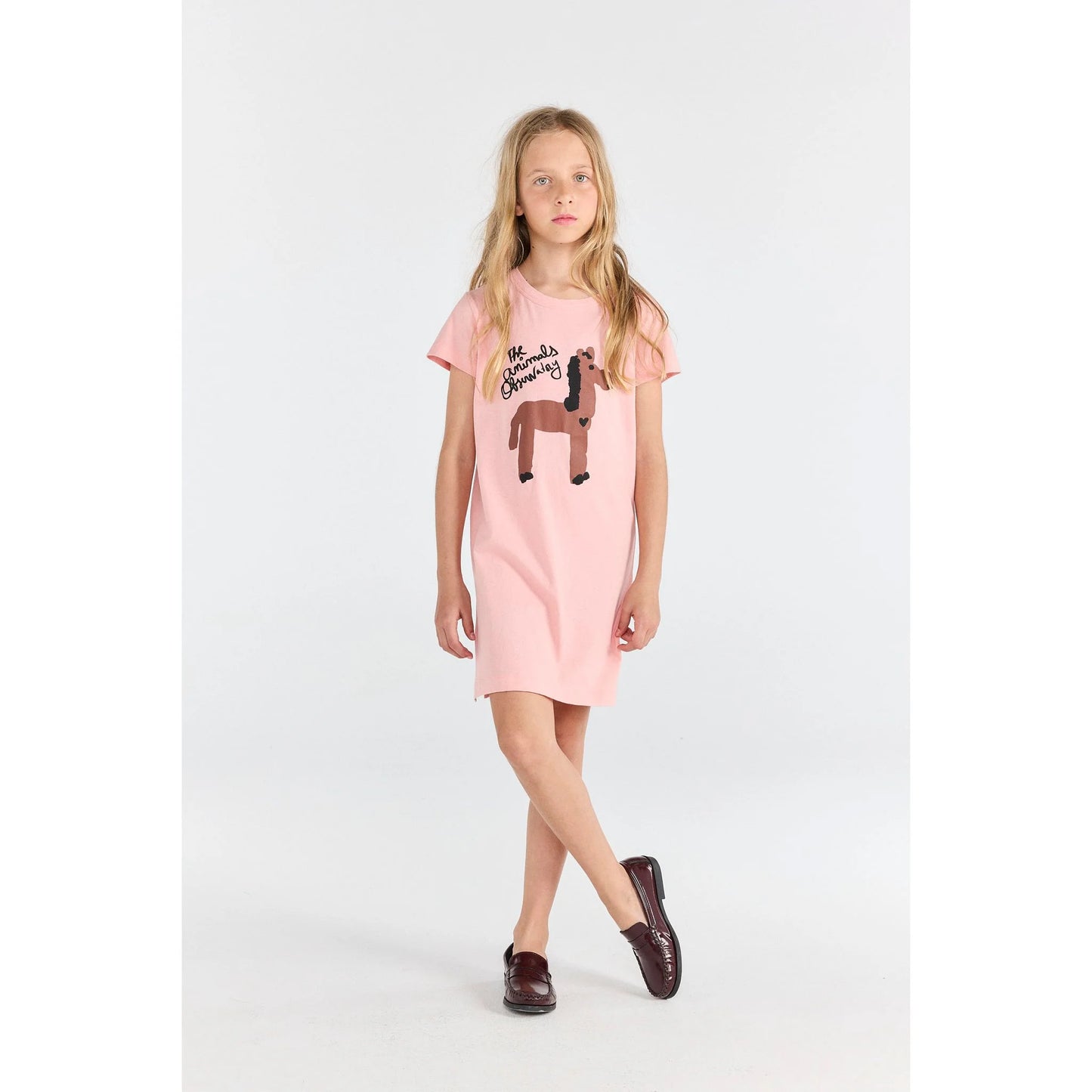 SOFT PINK GORILLA DRESS