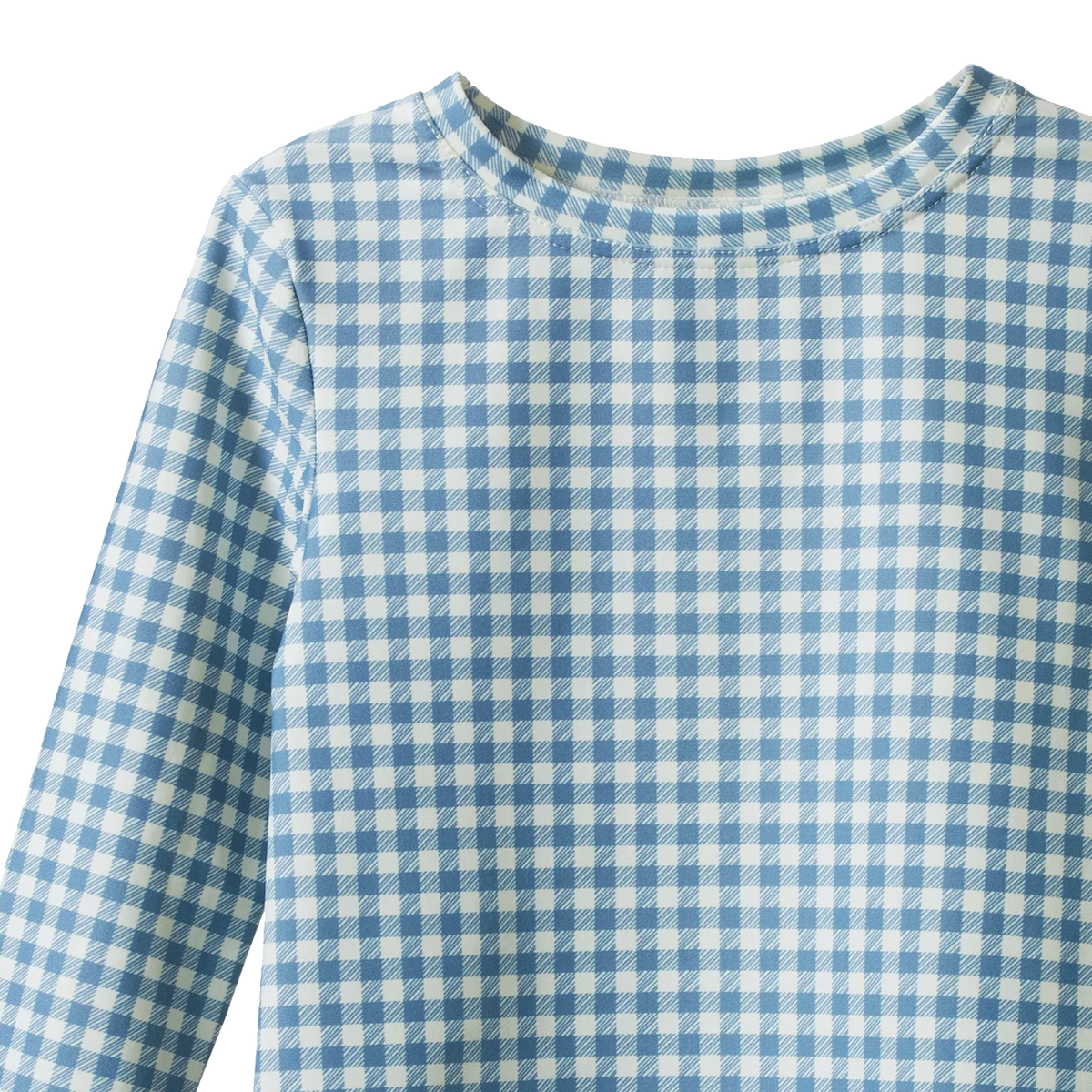 SPLASH TOP - BLUE GINGHAM