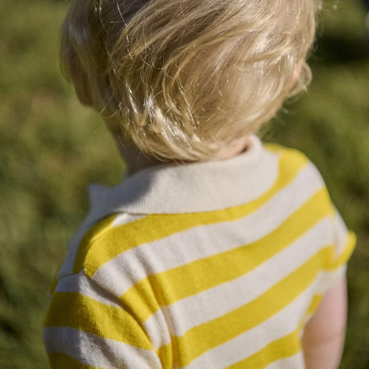 STEVIE POLO - SUNNY BOLD STRIPE