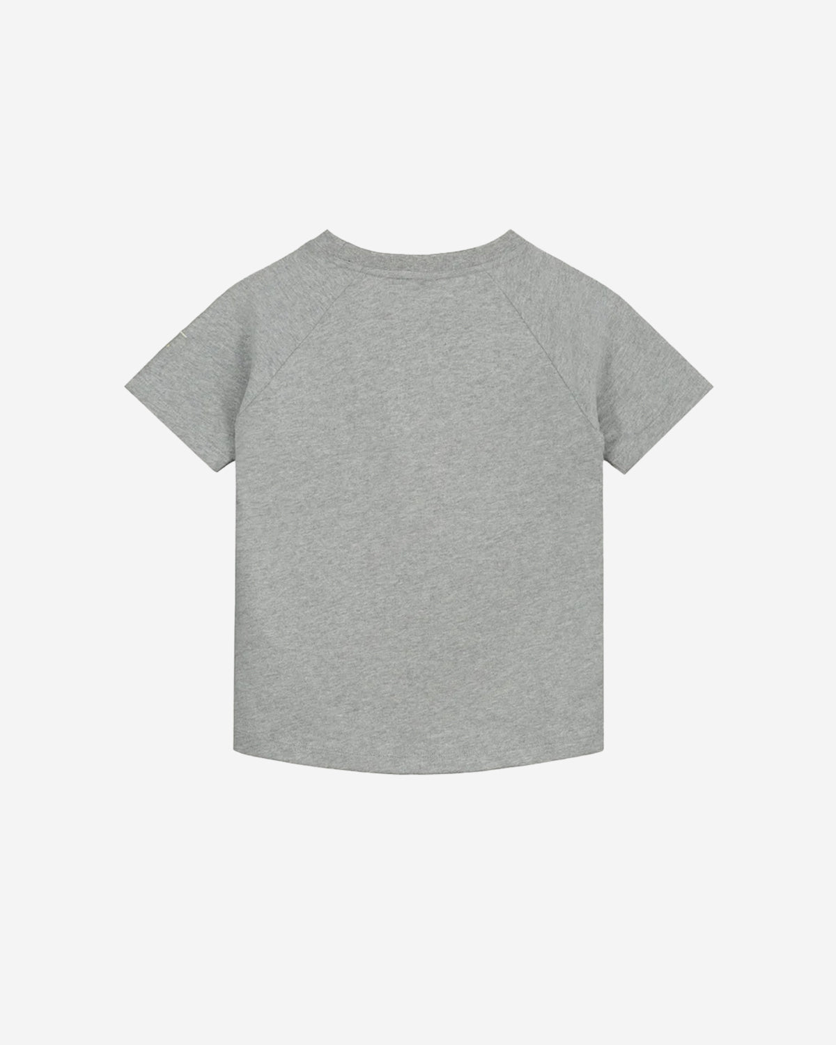 CREWNECK TEE GOTS - GREY MELANGE