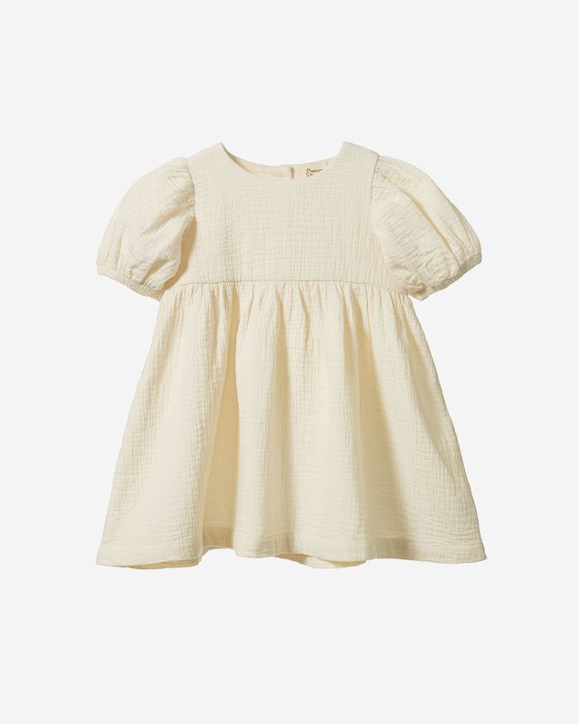 ALBERTINE DRESS MUSLIN - NATURAL
