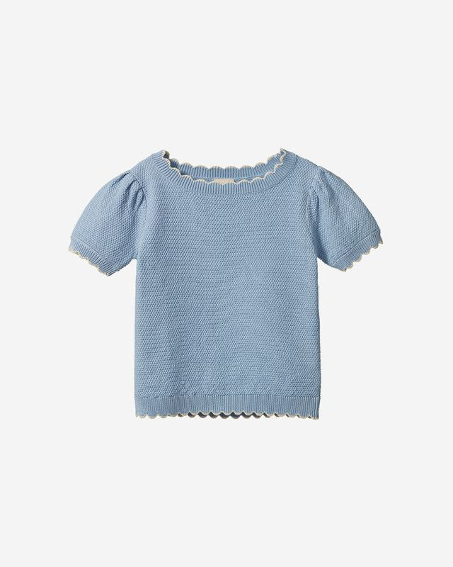 MAEVE TEE - CELESTIAL BLUE