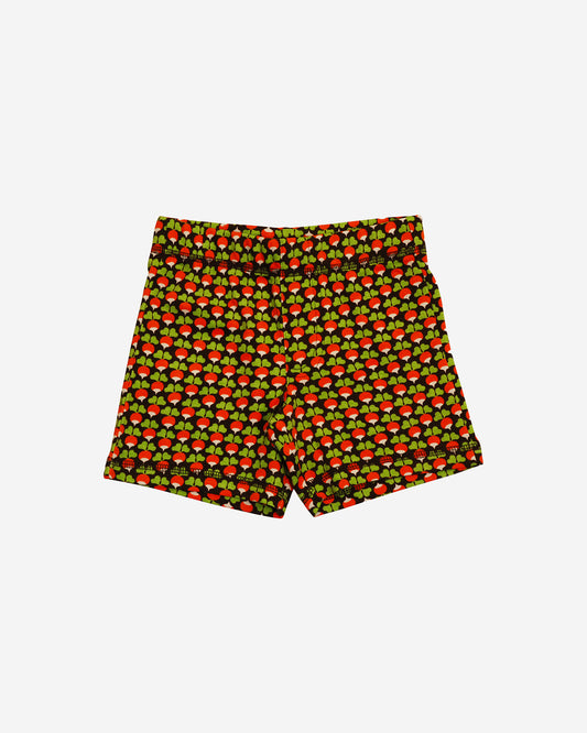 MINI RADISH SHORT PANTS - CHOCOLATE BROWN