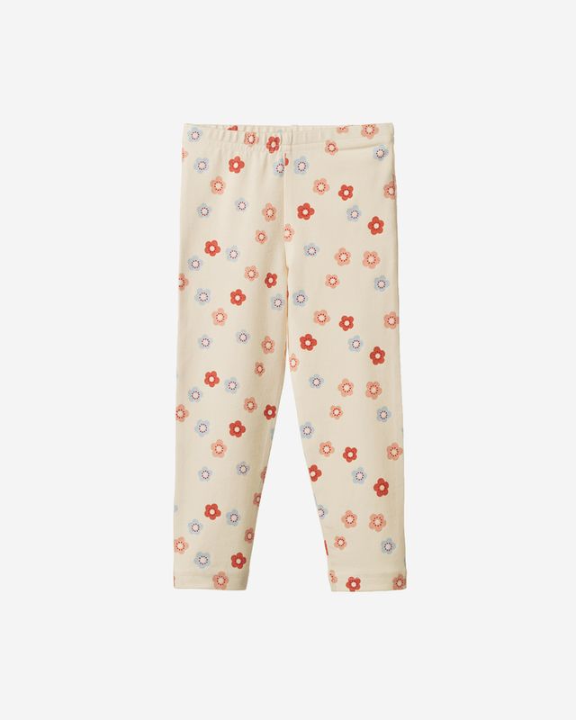 LEGGINGS - PETITE FLORA STAMP PRINT