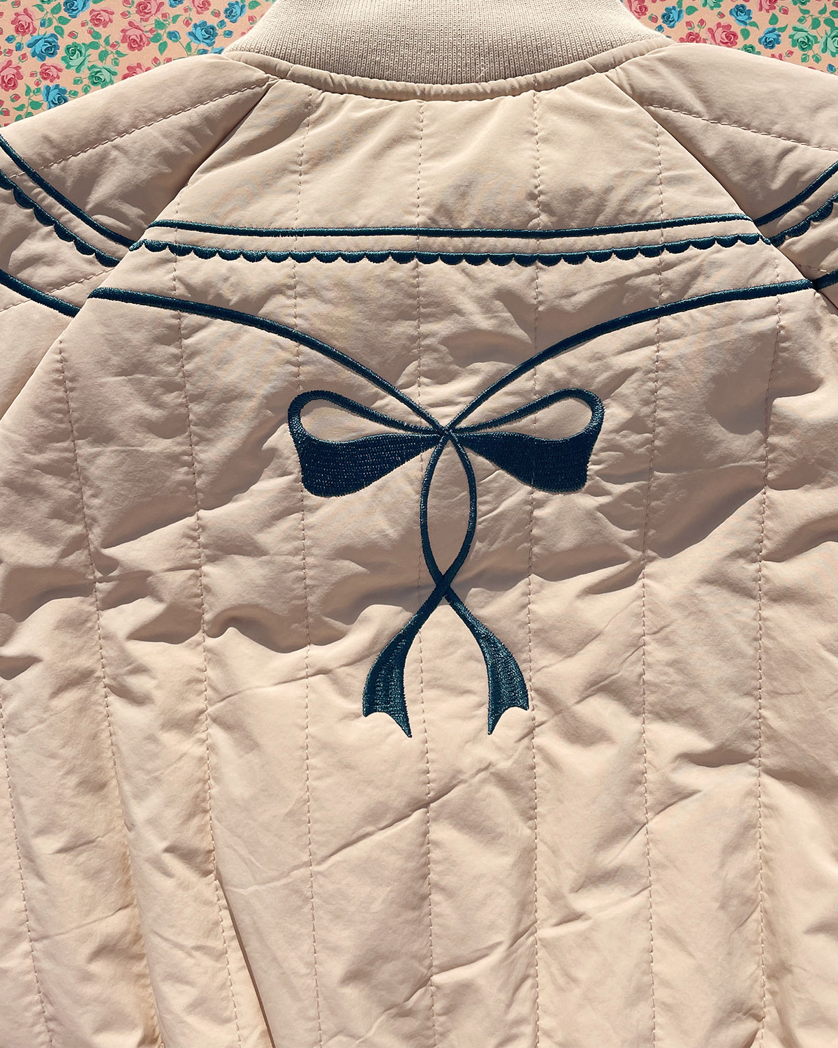 JUNO BOMBER JACKET - SMOKE GRAY