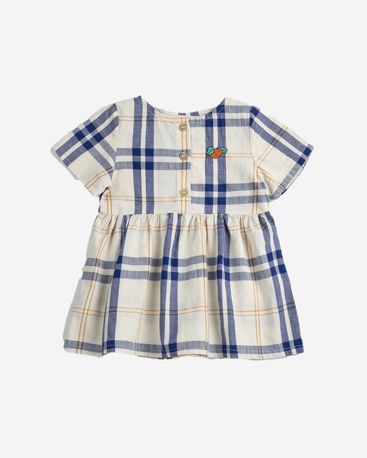 FUN TARTAN WOVEN DRESS
