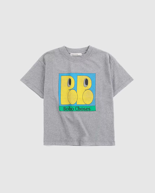 BOO BOBO T-SHIRTS - HEATHER GREY
