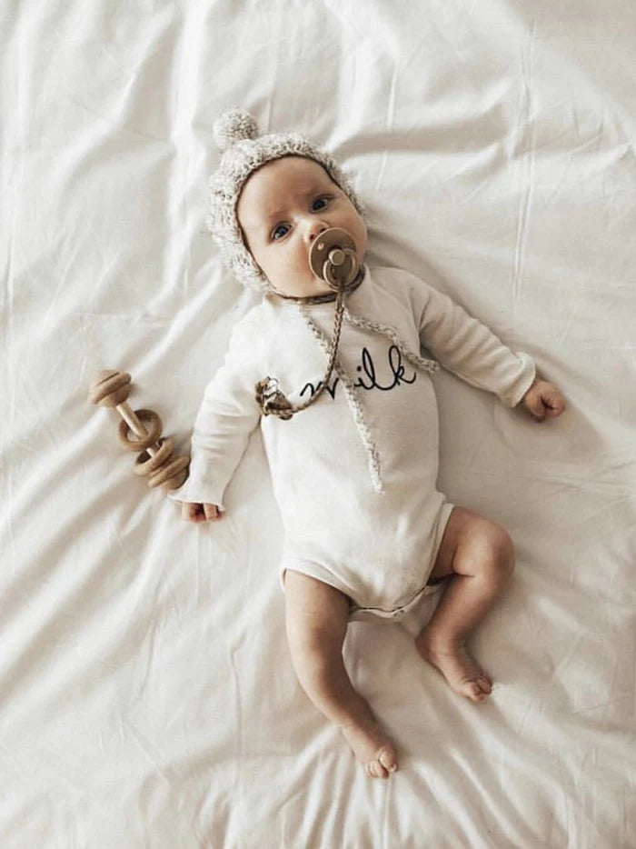 NATURAL MILK BODYSUIT