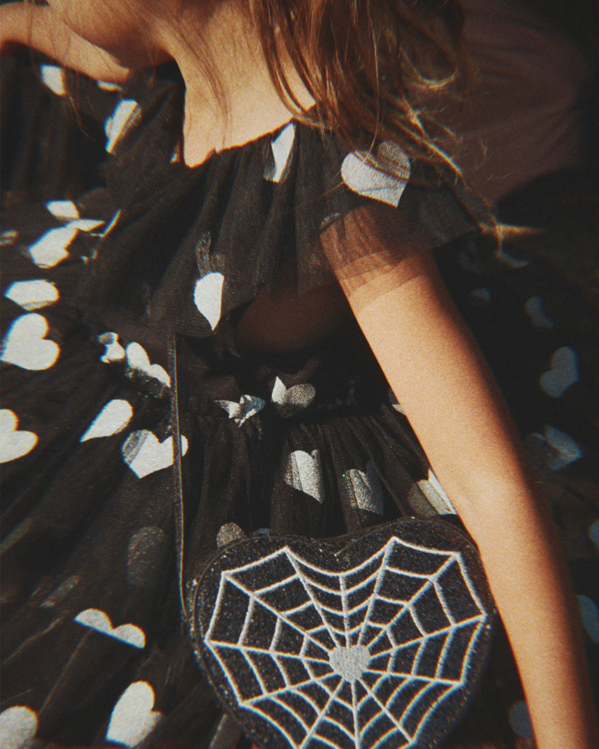GLITTER DRESS - BLACK