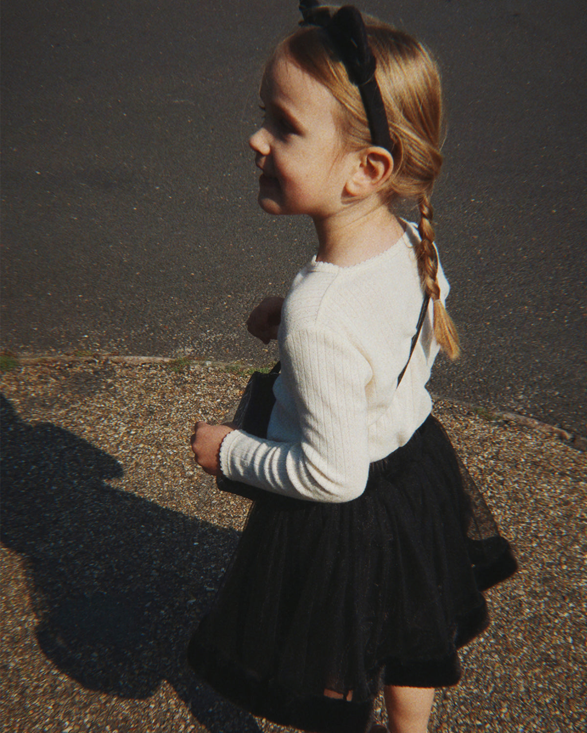CAT SKIRT COSTUME - BLACK