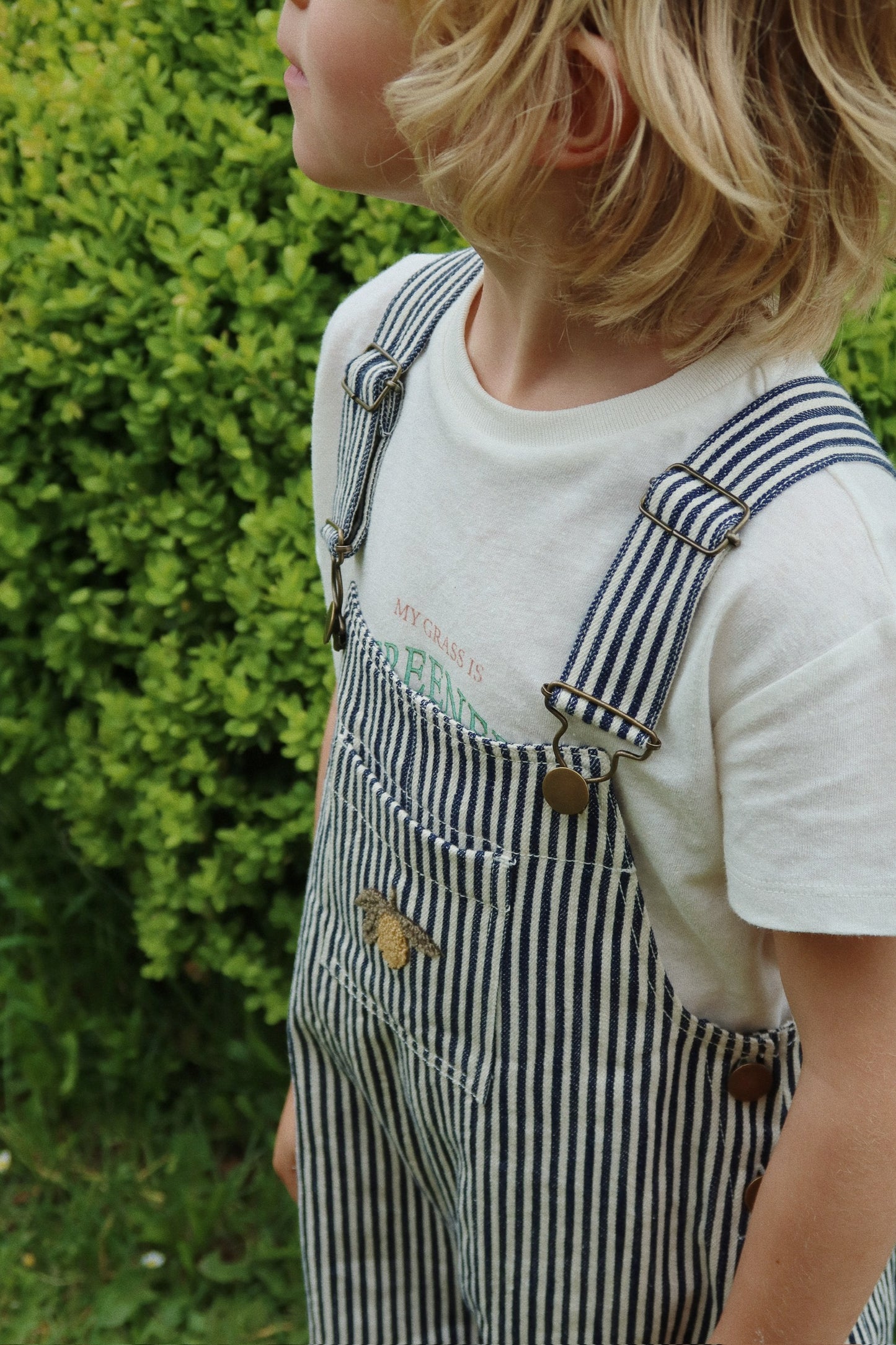 FENDER OVERALL GOTS - NAVAL STRIPE