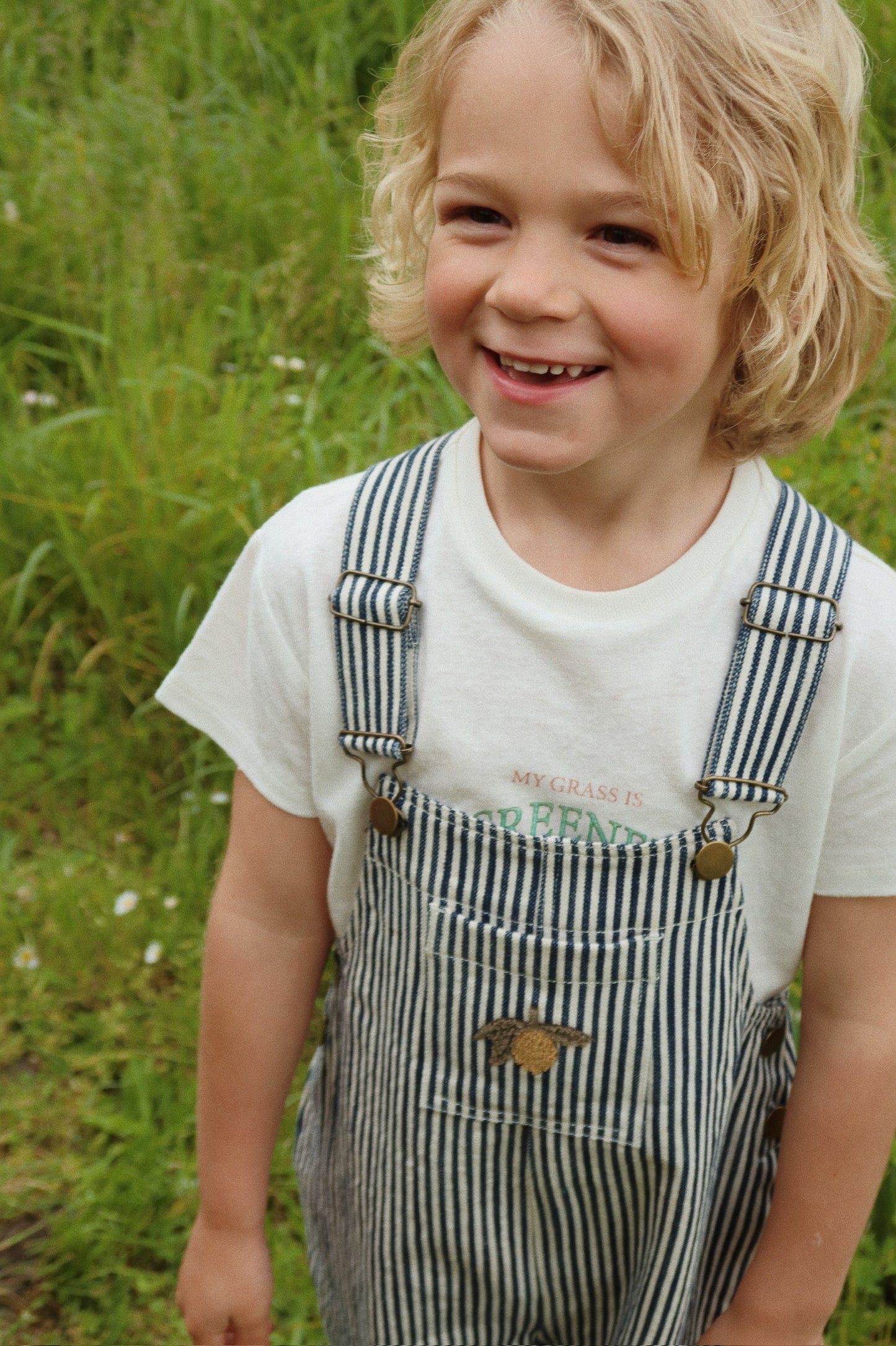 FENDER OVERALL GOTS - NAVAL STRIPE