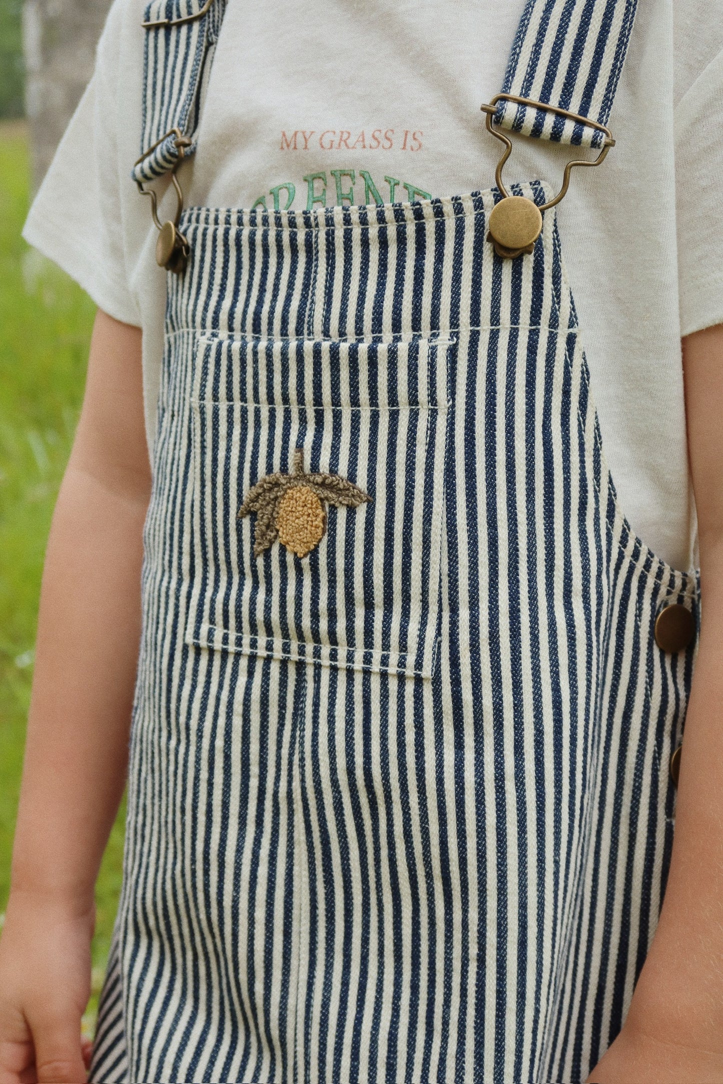 FENDER OVERALL GOTS - NAVAL STRIPE