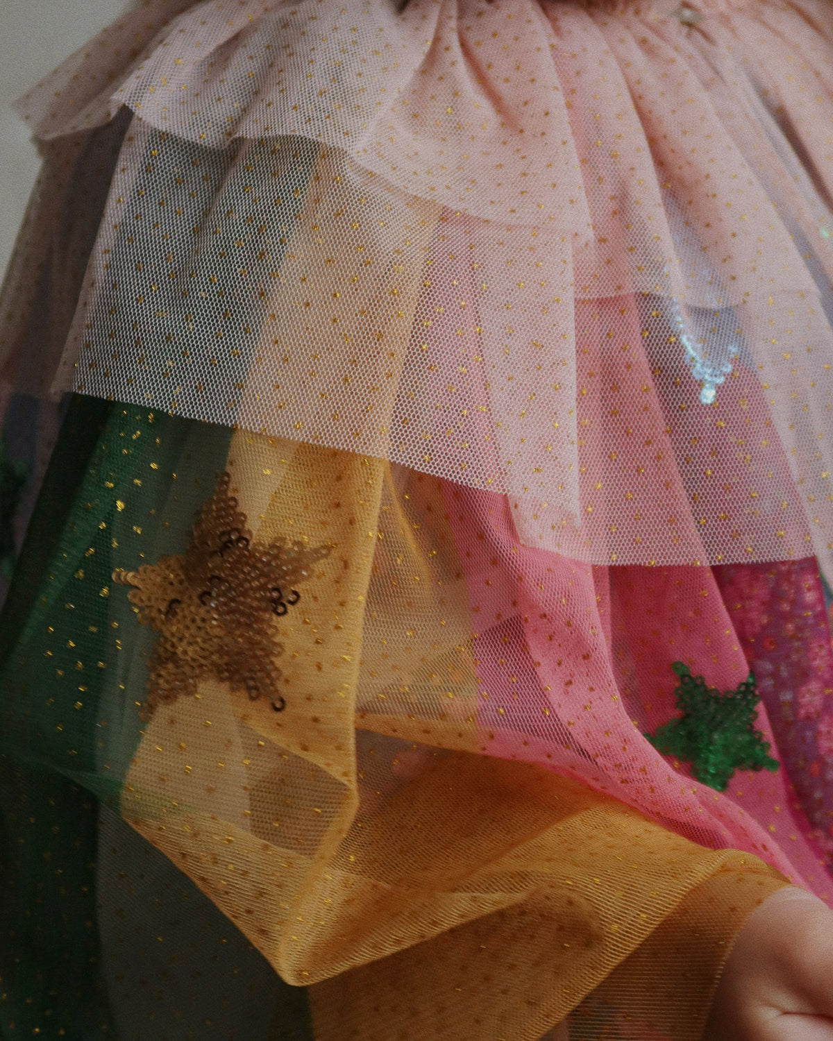 GLITTER RAINBOW COSTUME - EVENING SAND