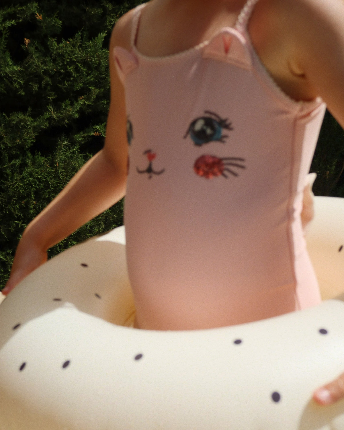 KITTY SWIMSUIT GRS - POWDER PINK