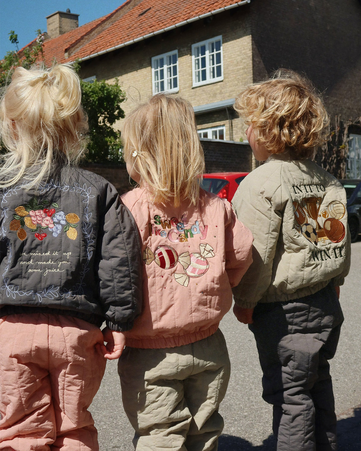 JUNO BOMBER JACKET - CAMEO BROWN