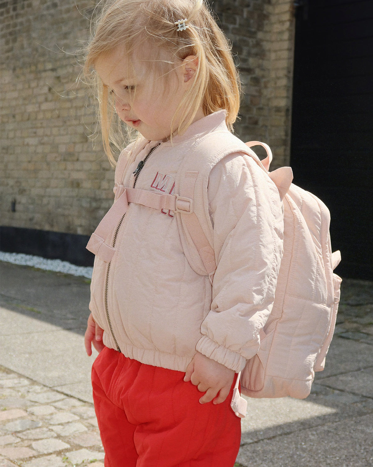 JUNO KITTY BOMBER JACKET - CAMEO ROSE